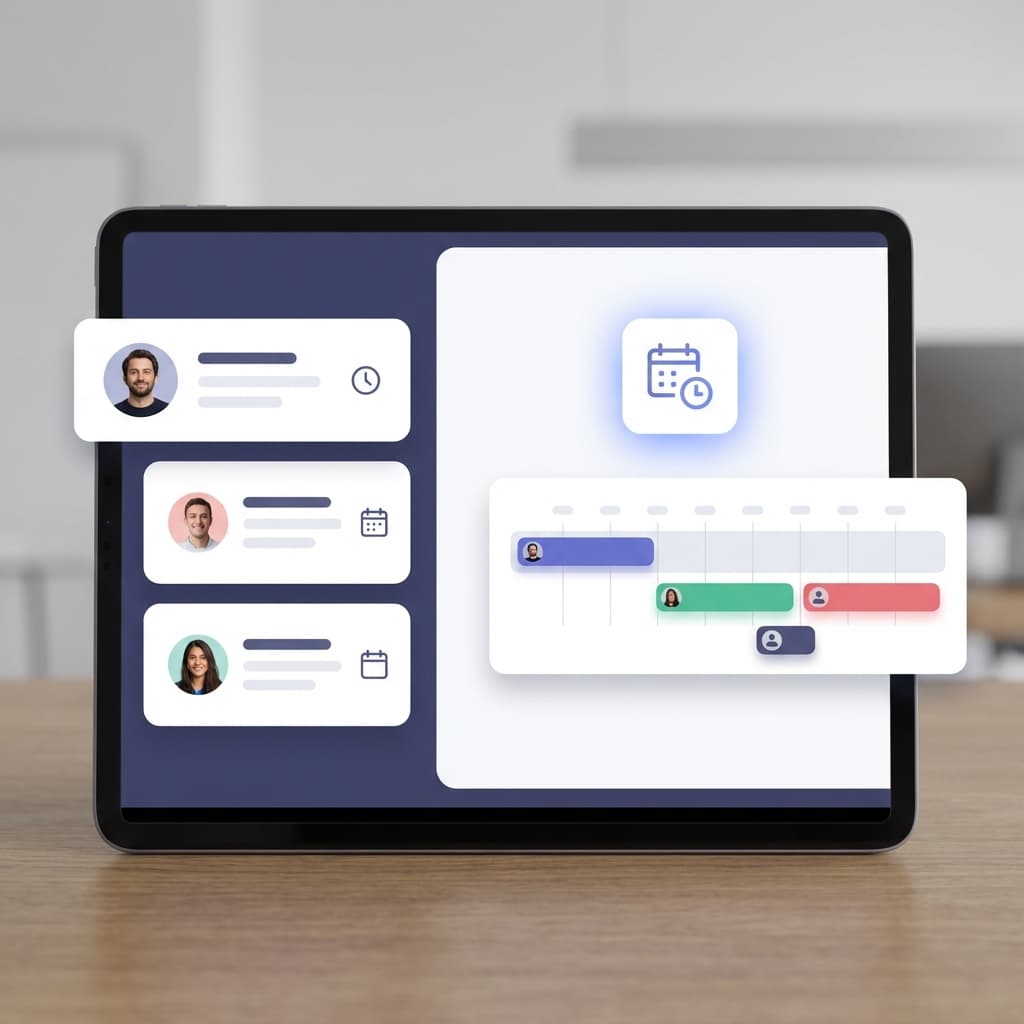 StaffrWorks Mobile App Interface