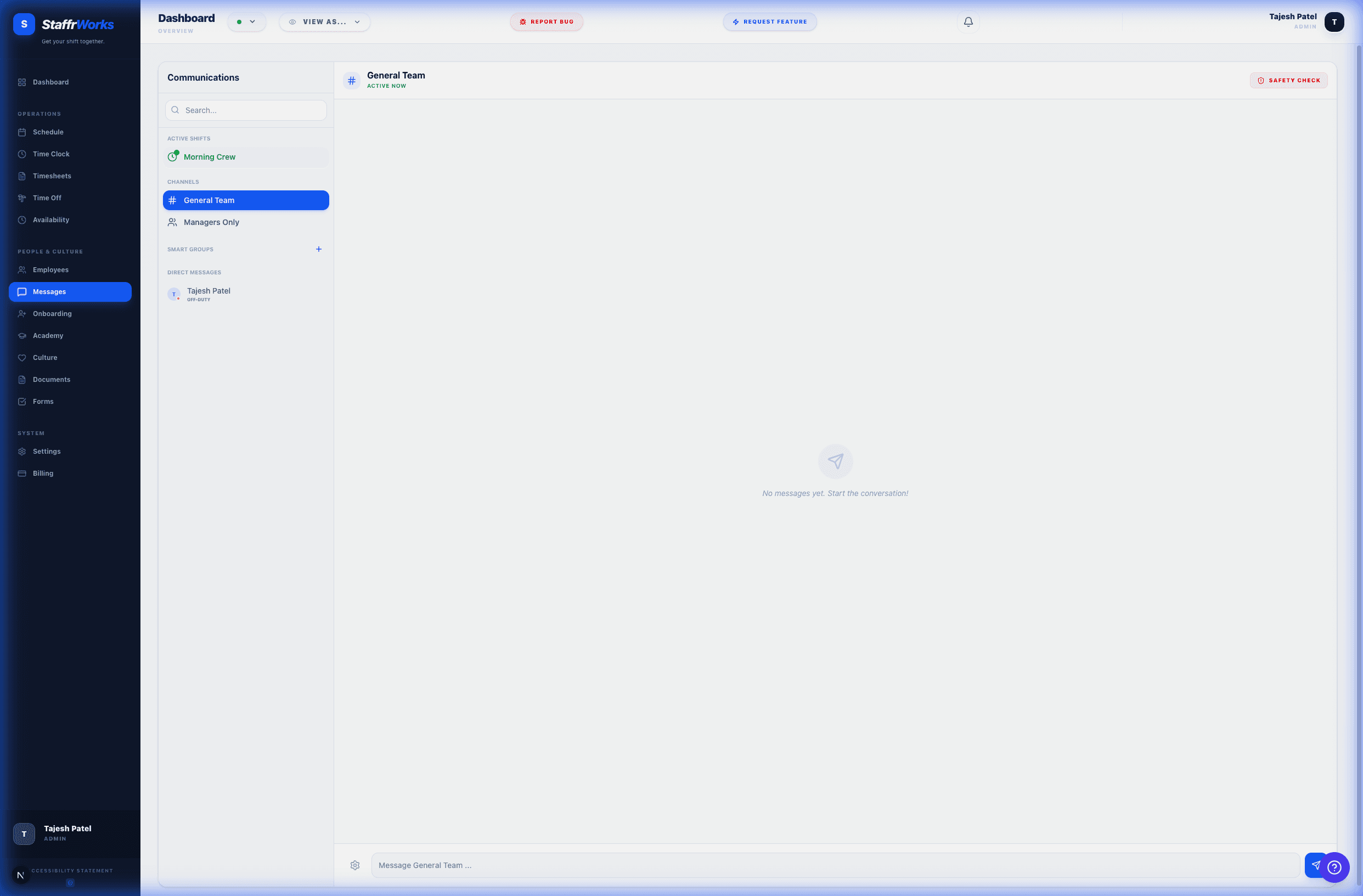 Team Messaging
